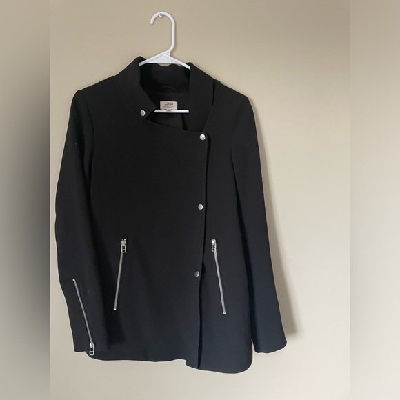 Aritzia Wilfred Black Mayet Crepe Moto
Jacket XXS NWOT - Picture 2 of 5